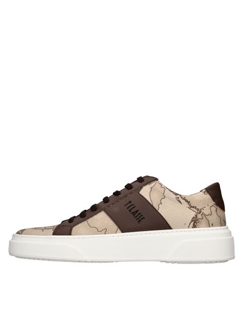 Sneakers in pelle e tessuto ALVIERO MARTINI 1a CLASSE | U U114 9819MARRONE